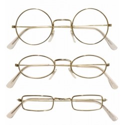 Zlaté brýle se skly tvar:...